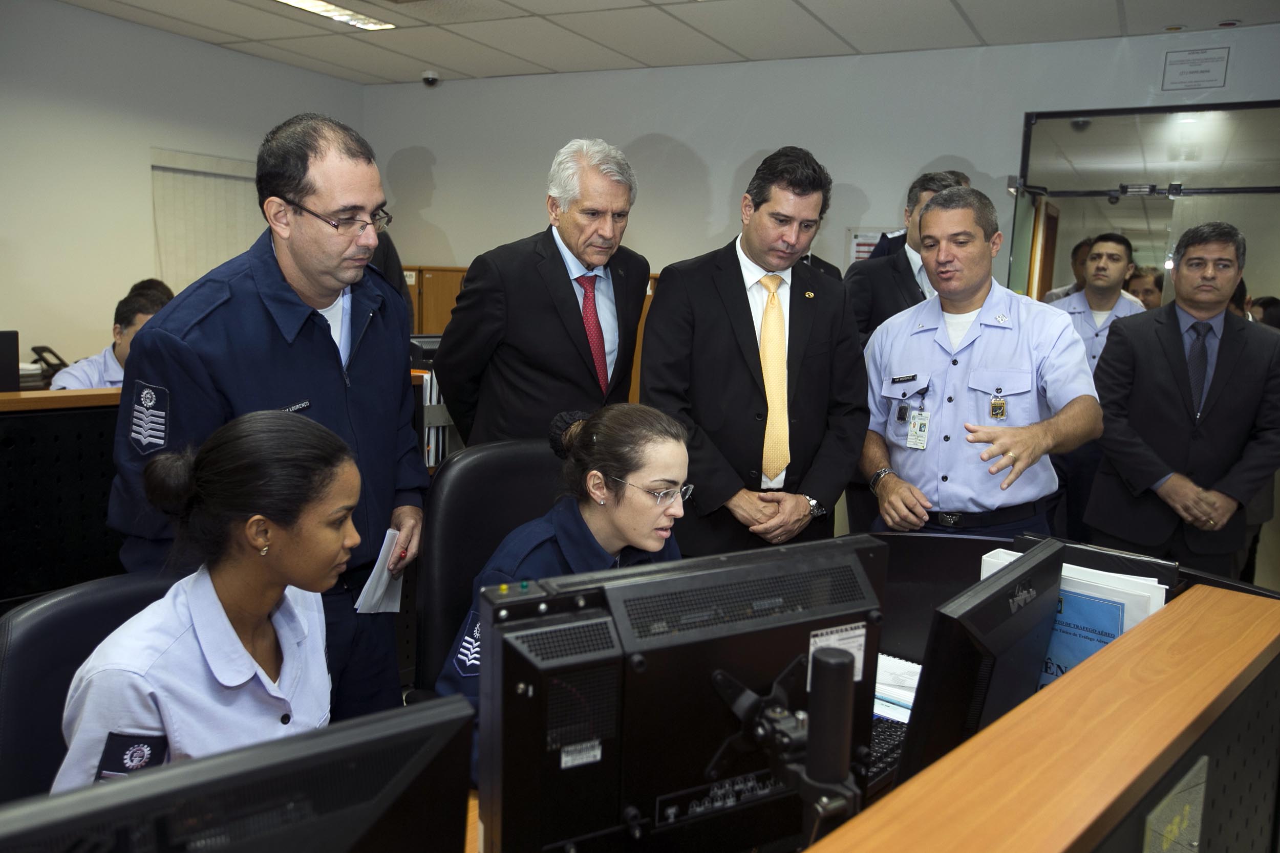 Ministro dos Transportes visita Sala Master no dia da abertura das Olimpiadas Rio 2016 (10)