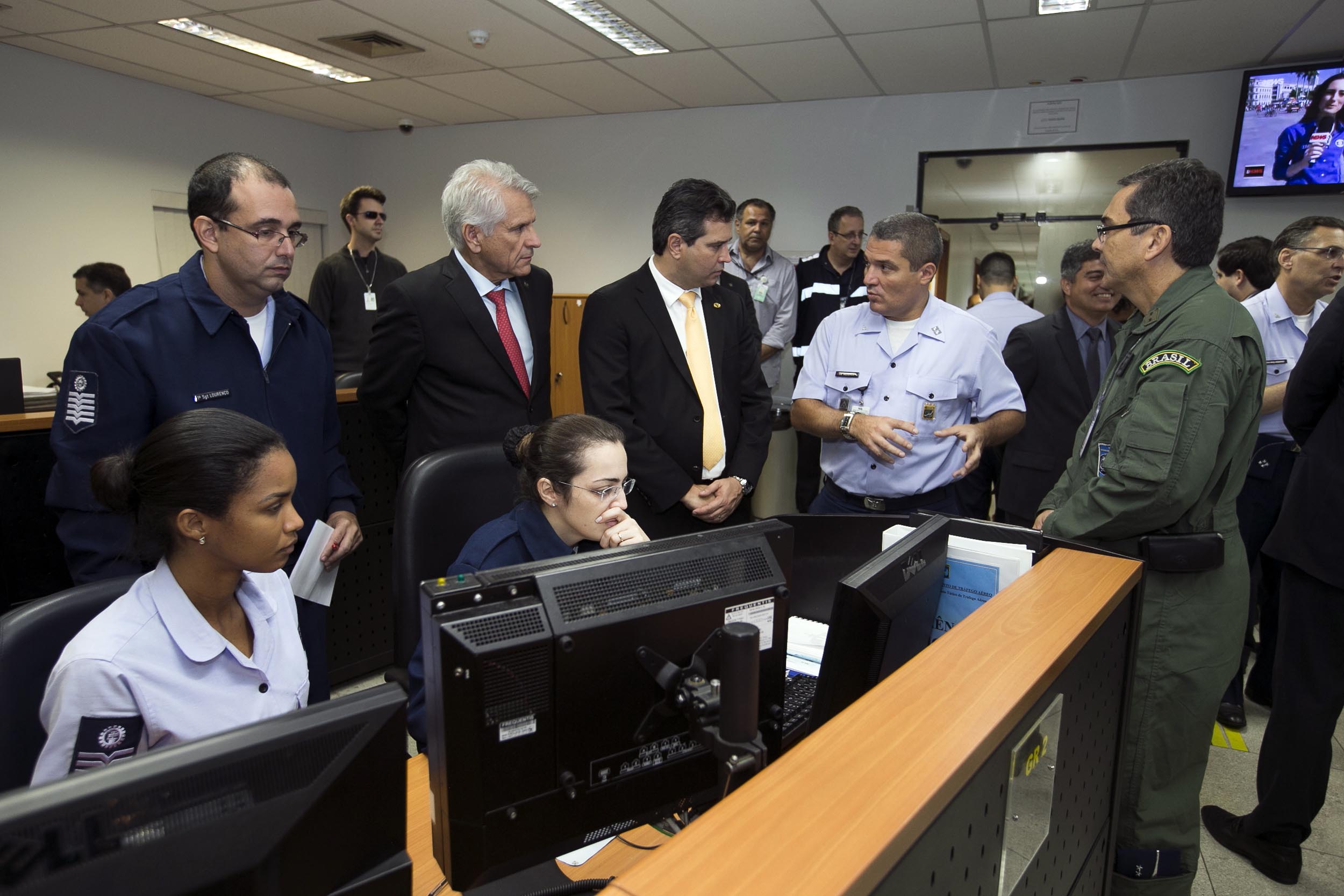 Ministro dos Transportes visita Sala Master no dia da abertura das Olimpiadas Rio 2016 (11)