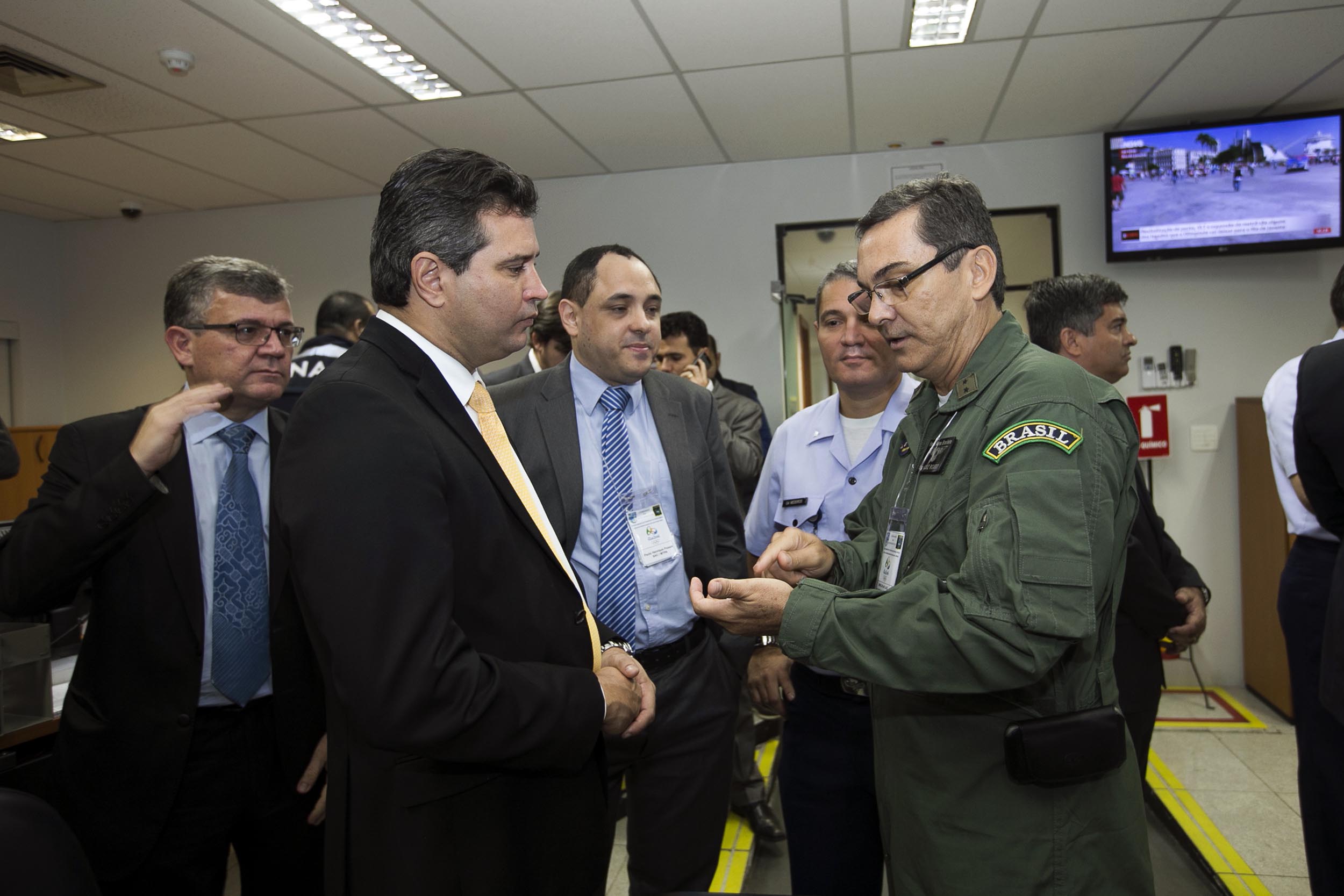 Ministro dos Transportes visita Sala Master no dia da abertura das Olimpiadas Rio 2016 (13)