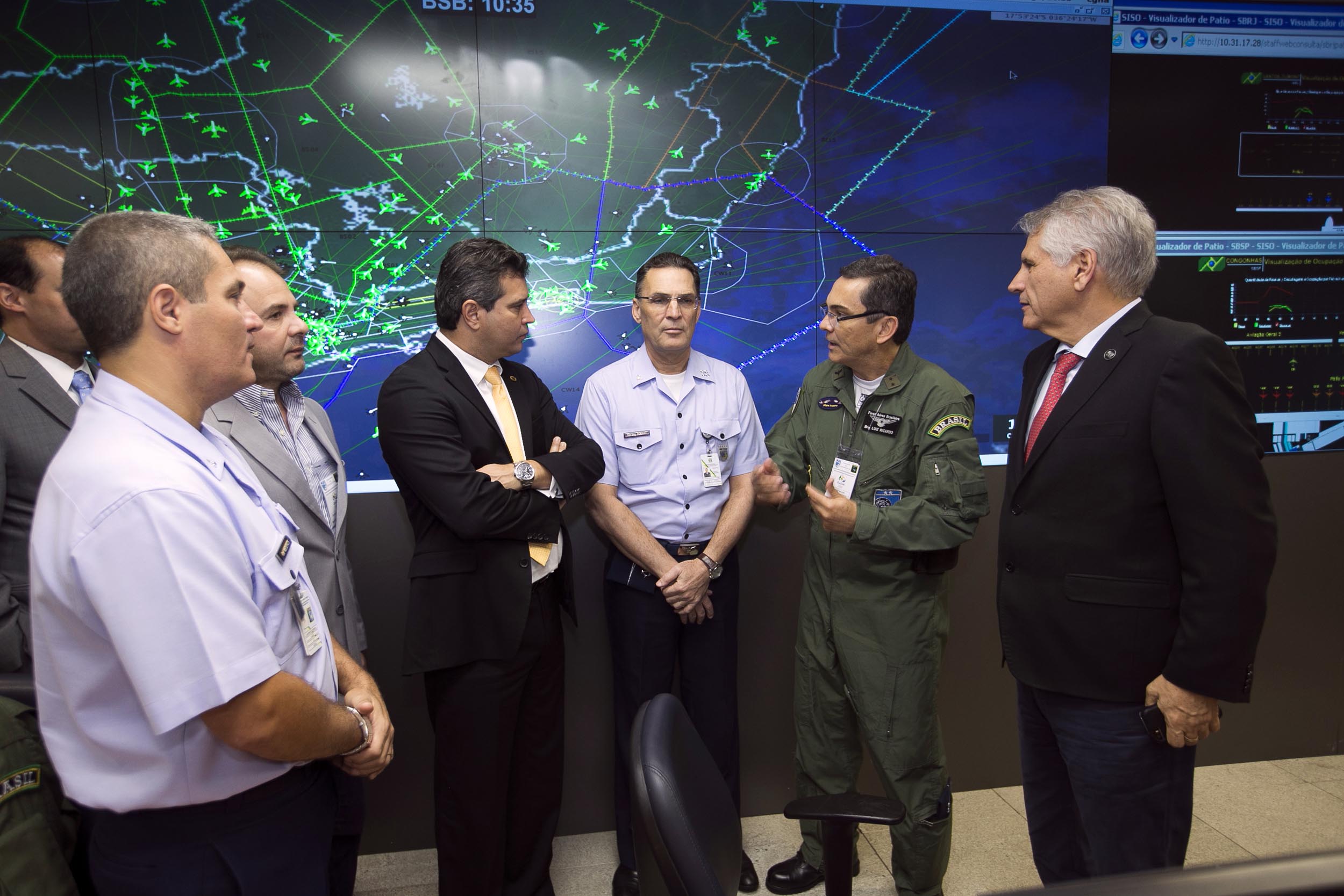 Ministro dos Transportes visita Sala Master no dia da abertura das Olimpiadas Rio 2016 (15)