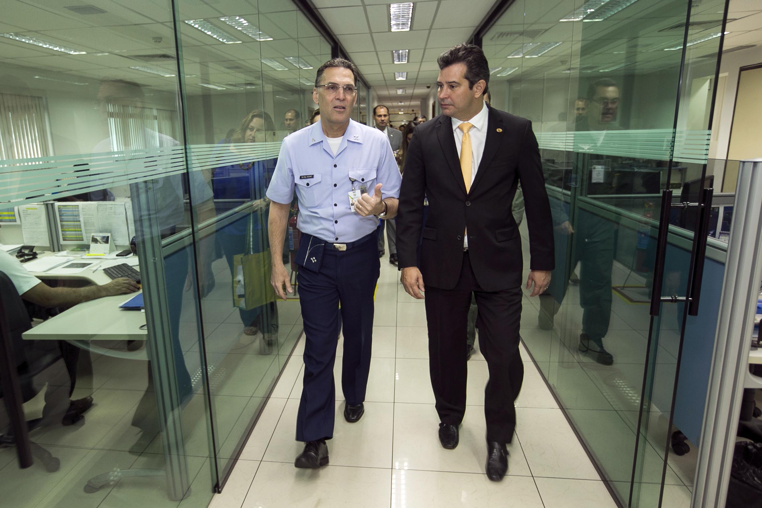 Ministro dos Transportes visita Sala Master no dia da abertura das Olimpiadas Rio 2016 (18)