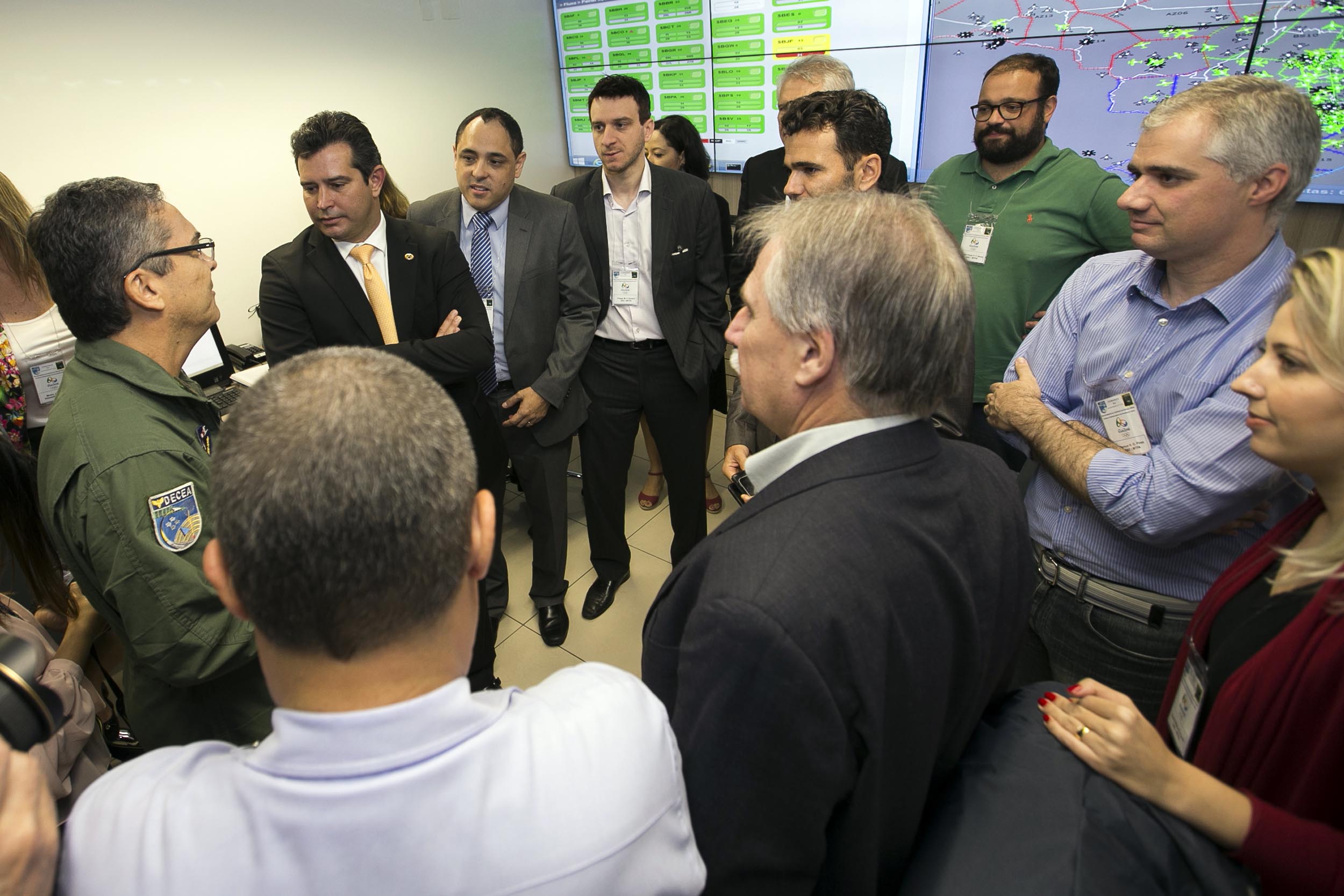 Ministro dos Transportes visita Sala Master no dia da abertura das Olimpiadas Rio 2016 (4)