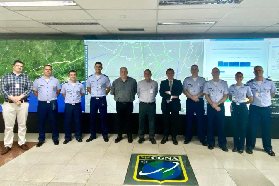 CGNA recebe visita de representantes da EUROCONTROL
