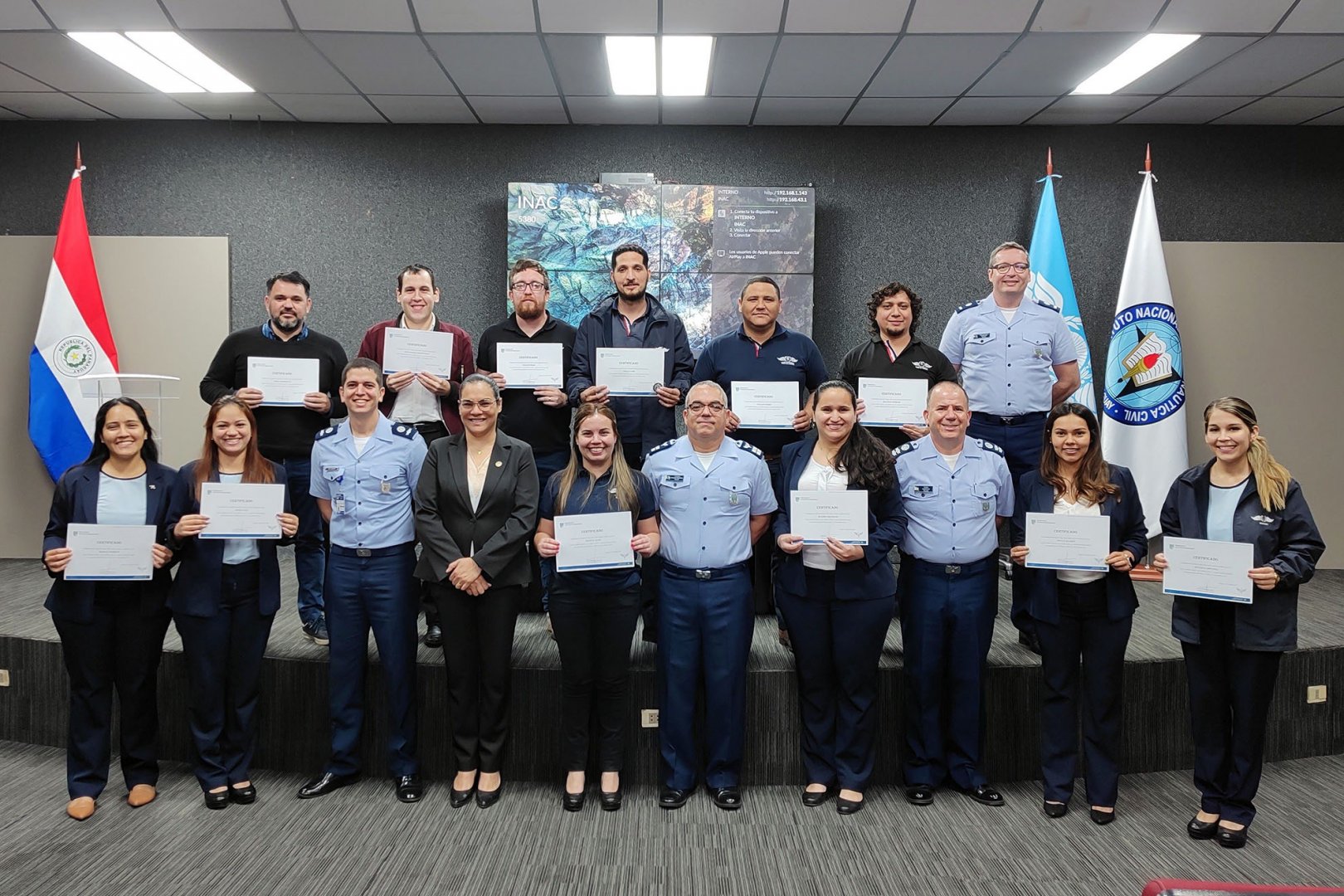 Cooperação Aeronáutica Brasil-Paraguai: curso capacita profissionais do controle aéreo paraguaio