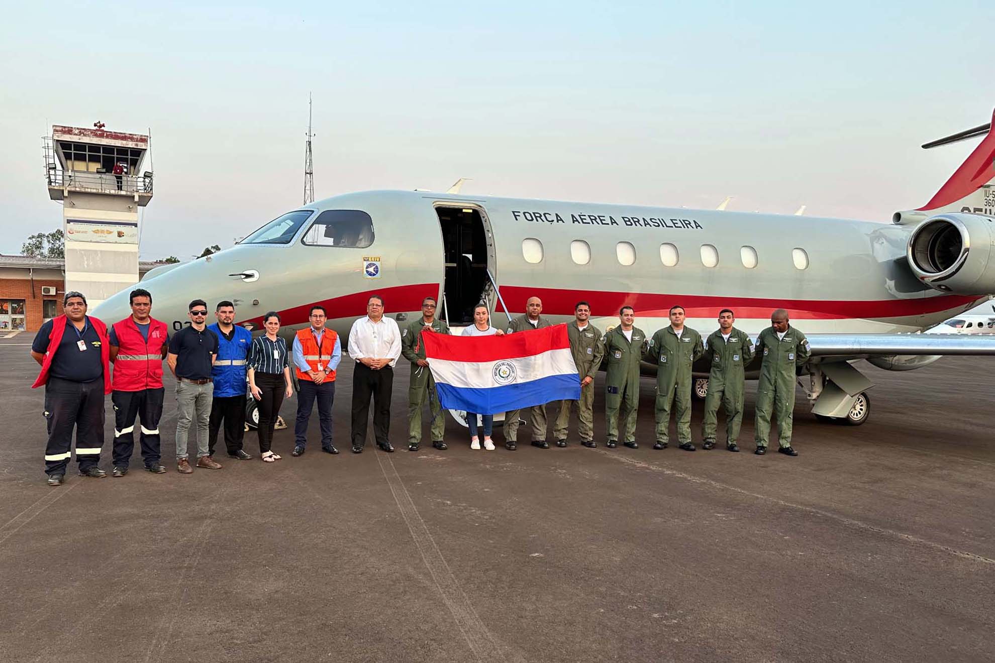 GEIV realiza inspeção aos auxílios à navegação aérea do Paraguai