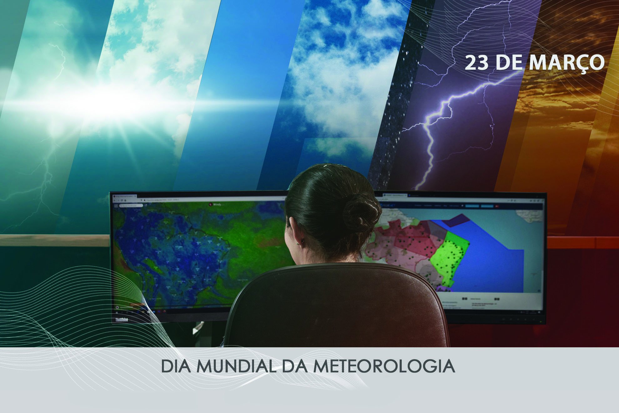 Confira a homenagem do DECEA ao Dia Mundial da Meteorologia