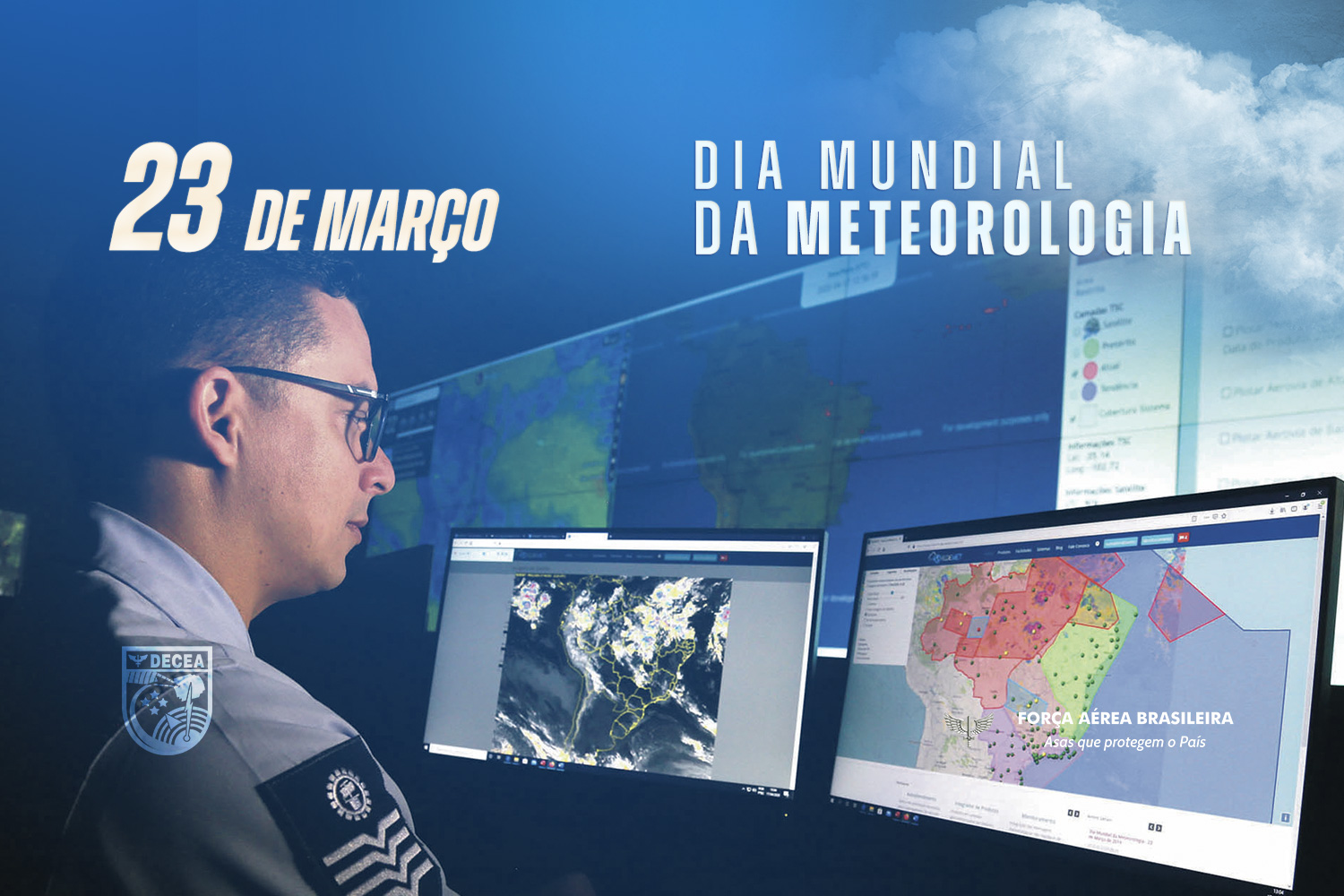Dia Mundial da Meteorologia: a relevância para a aviação e para o controle do espaço aéreo