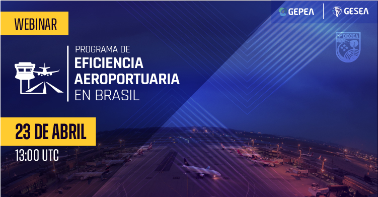 Webinar Internacional sobre Eficiência Aeroportuária