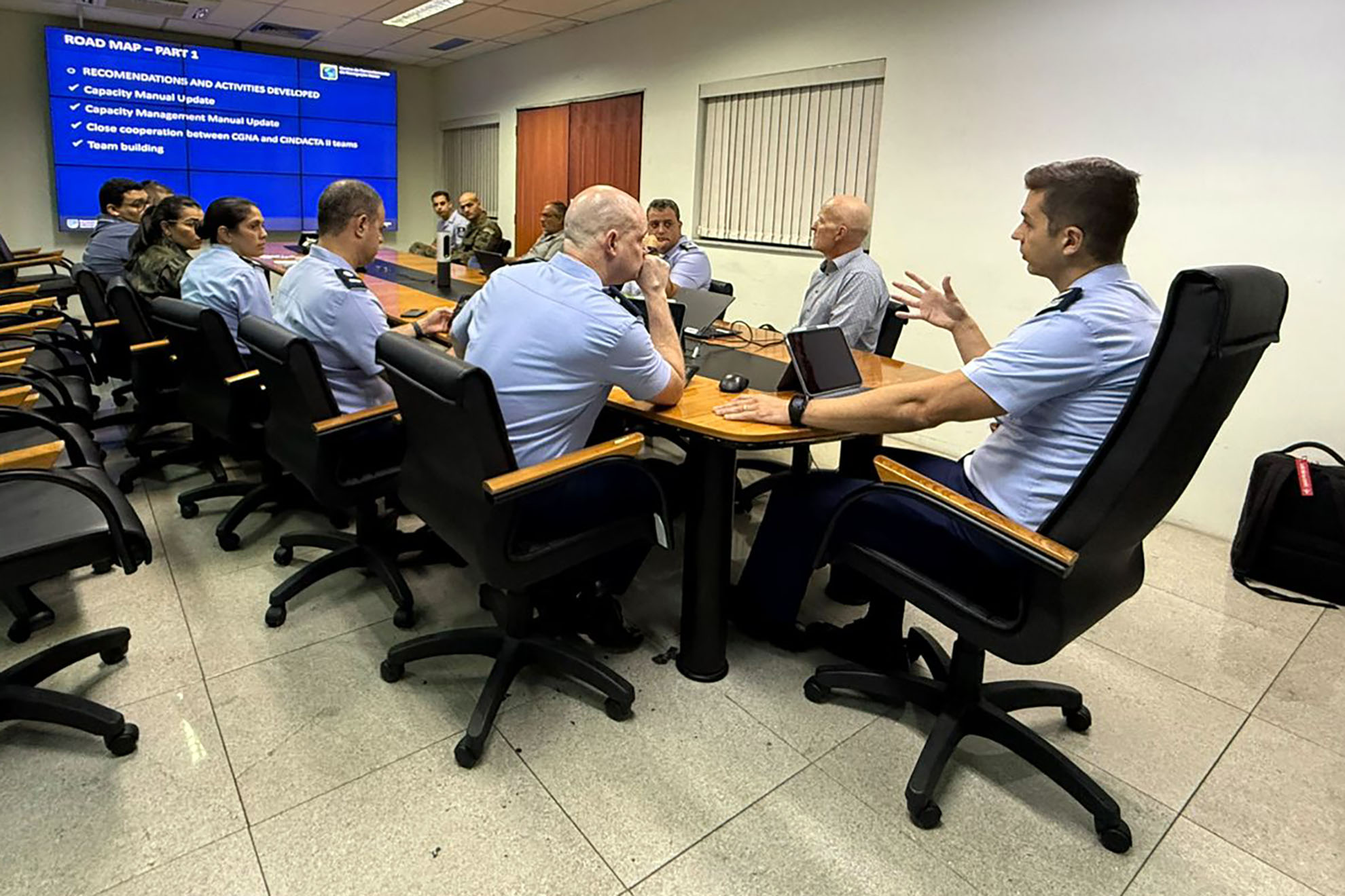 DECEA realiza reunião com EUROCONTROL para tratar do gerenciamento de fluxo de tráfego aéreo no Brasil