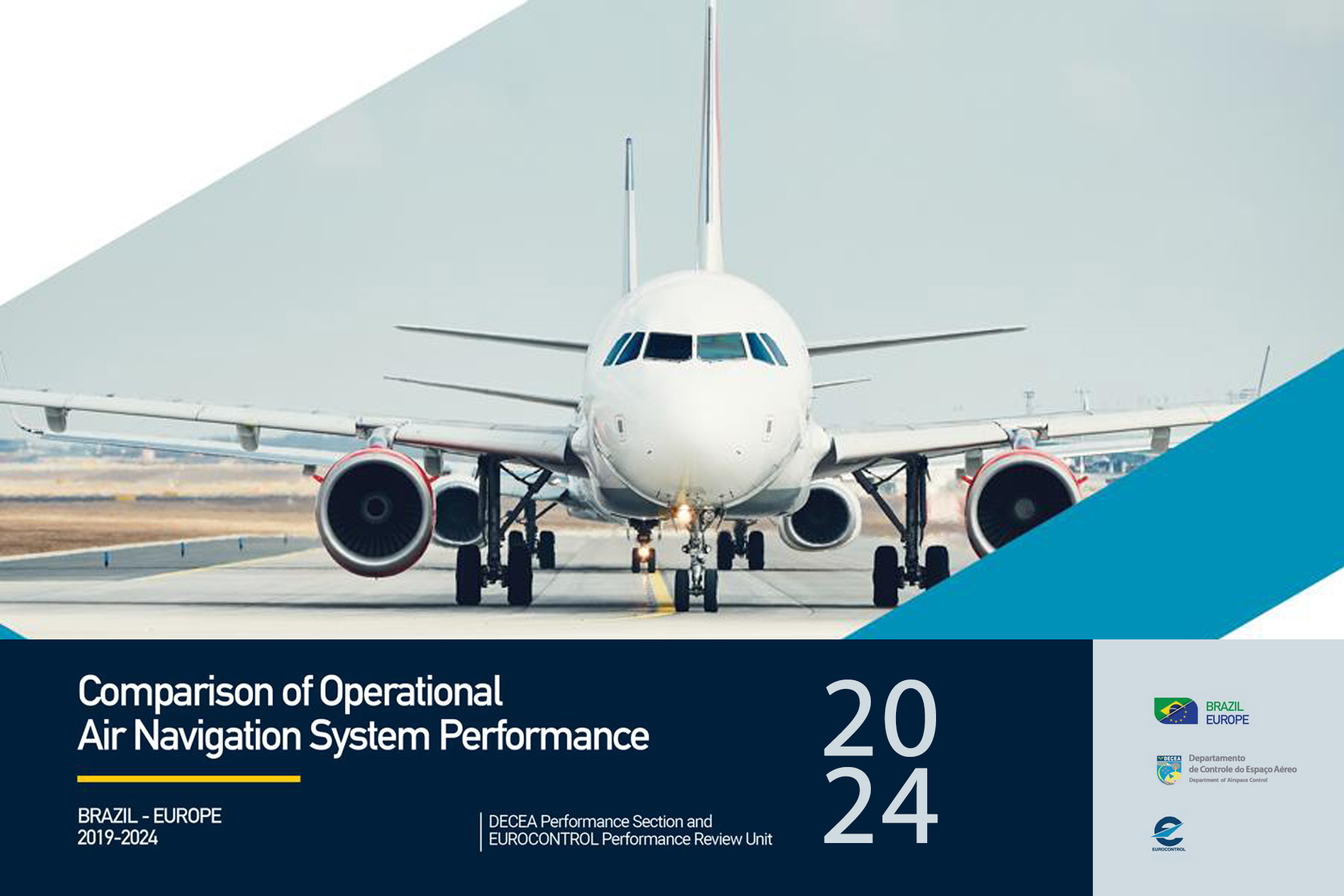 DECEA e EUROCONTROL publicam 4ª edição do Relatório Comparativo de Performance ATM