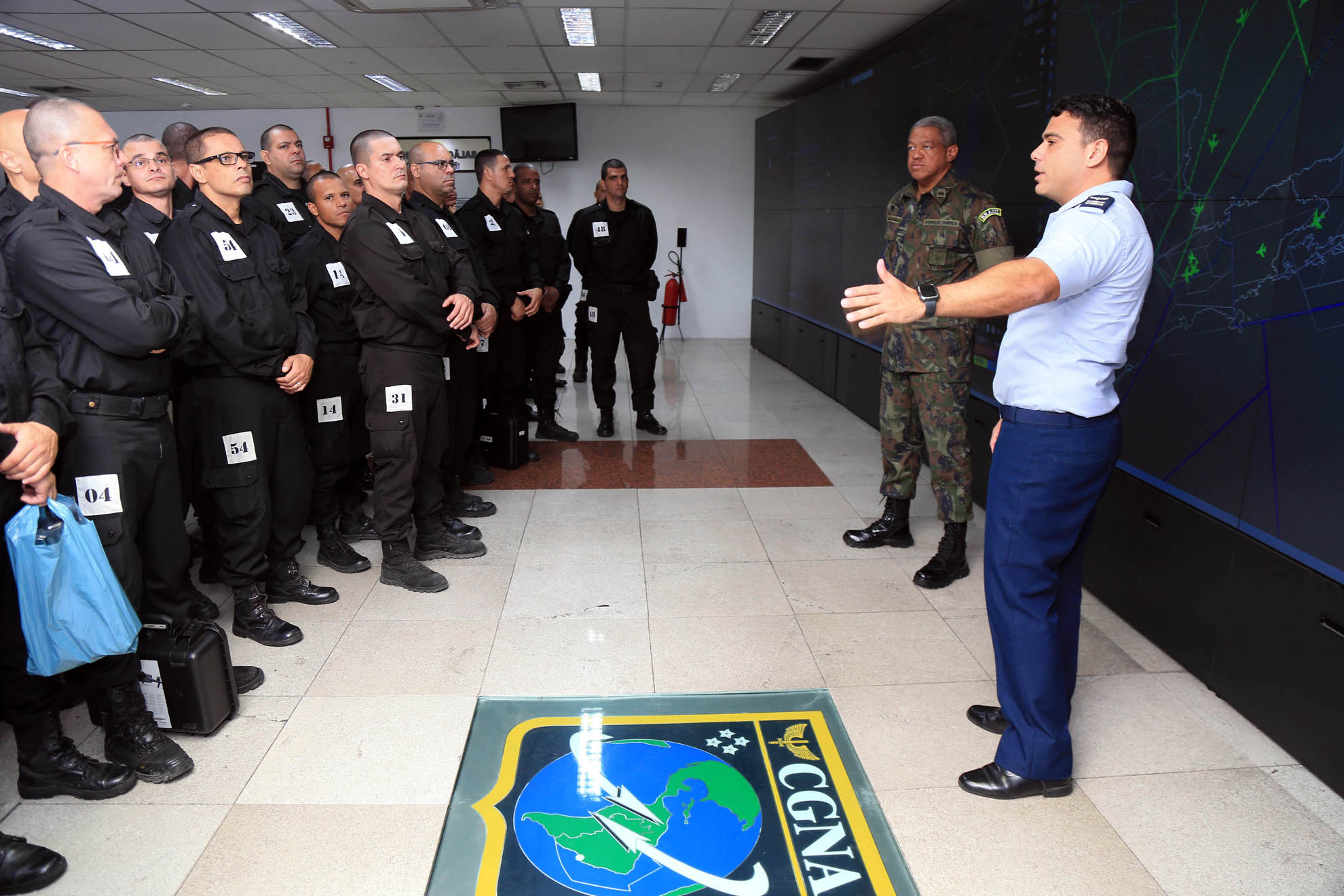 CGNA recebe alunos do Curso de Operador de Sistema de Aeronaves Remotamente Pilotadas da PMERJ