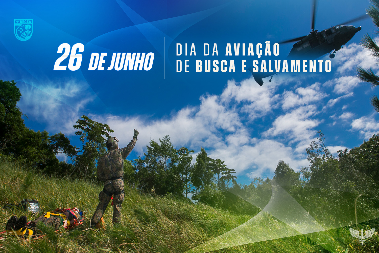 Homenagem do DECEA ao Dia da Aviação de Busca e Salvamento