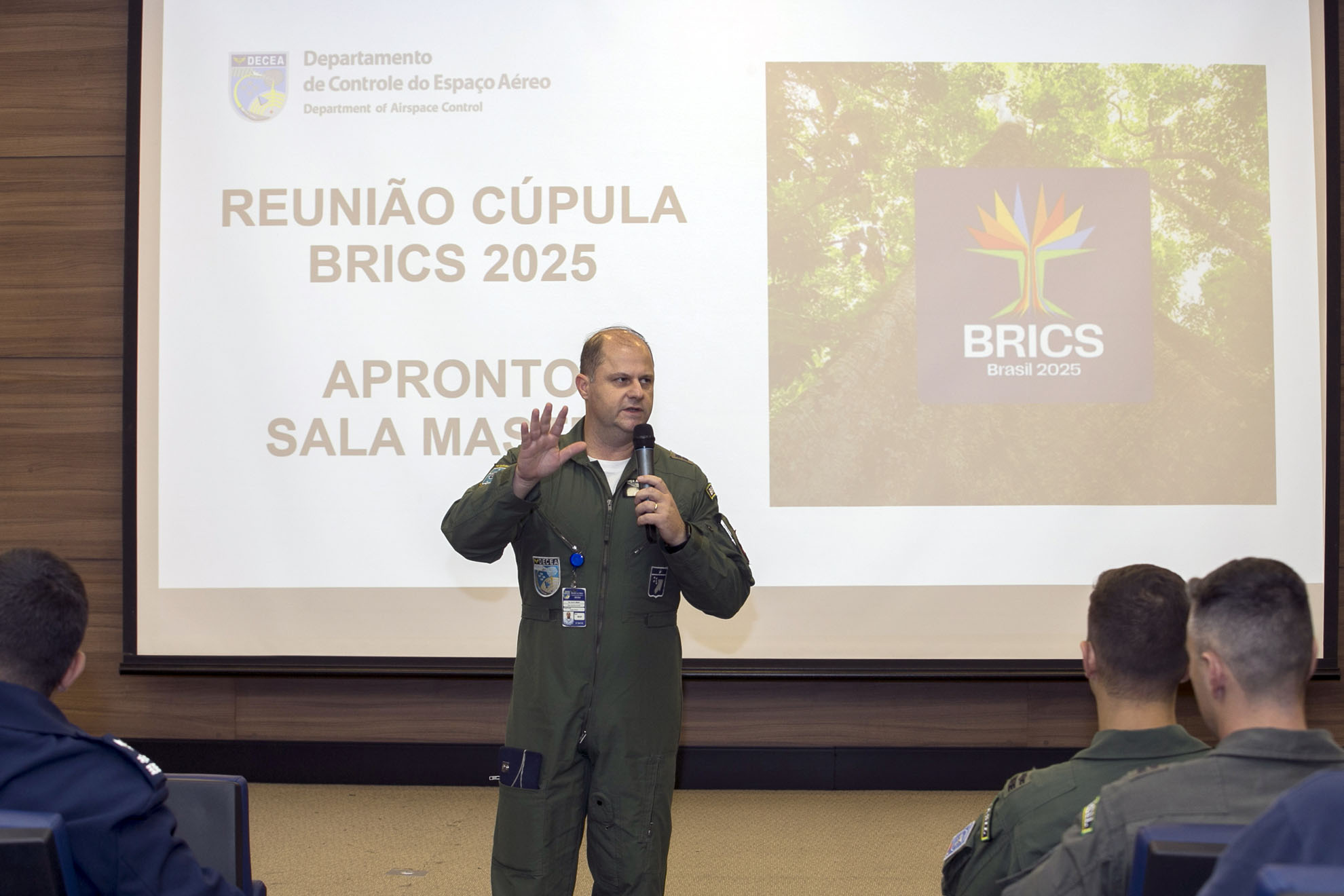 DECEA realiza apronto para Reunião de Cúpula do BRICS