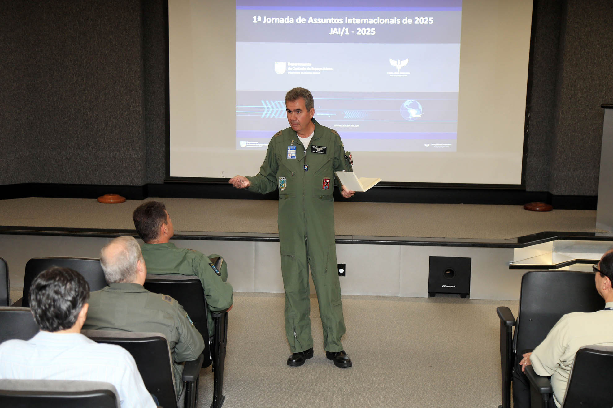 DECEA realiza 1º Jornada de Assuntos Internacionais de 2025