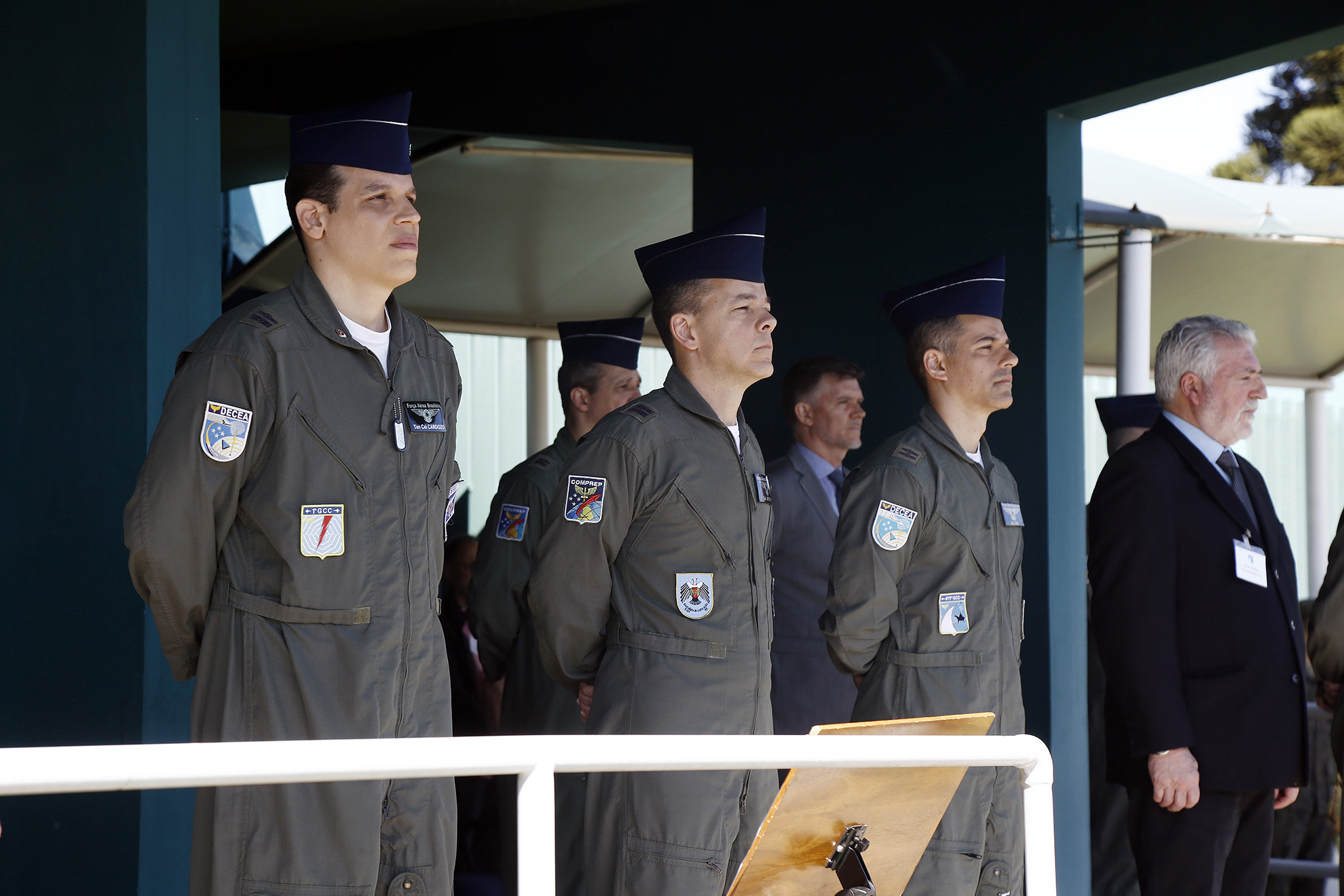 Cerimônia militar celebra o 40º aniversário do Esquadrão Mangrulho