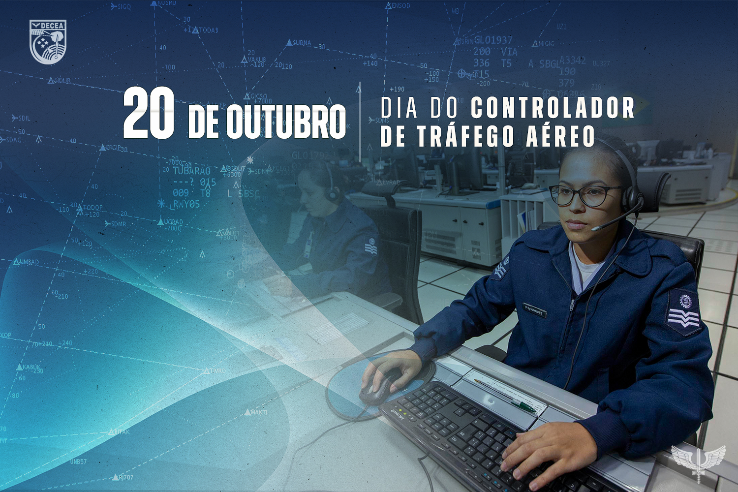 DECEA celebra Dia Internacional do Controlador de Tráfego Aéreo
