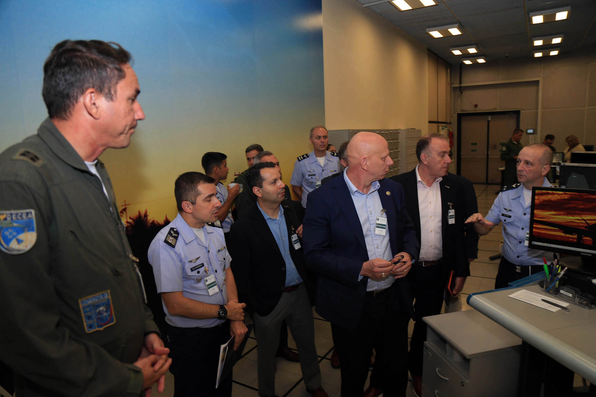 Representantes de Organizações Internacionais conhecem unidades do DECEA